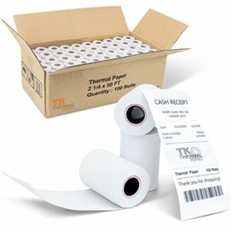 TK Thermal King 2 1/4 x 50 Thermal Paper Review - Is It Worth Buying?